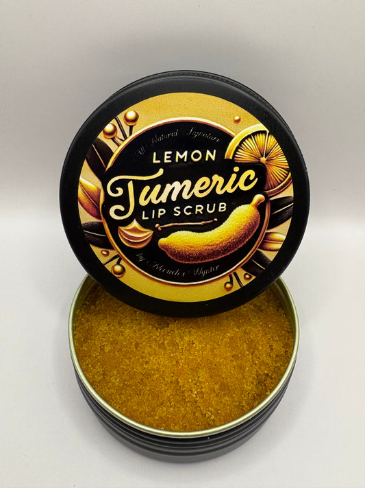 Lemon Tumeric Lip Scrub